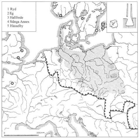 Verbreitung von Rennfeueröfen mit Schlackengrube (nach Zimmermann 1998)