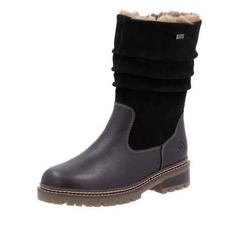 Detailansicht eines Bama Winterstiefels mit wasserabweisender Membran und Profilsohle