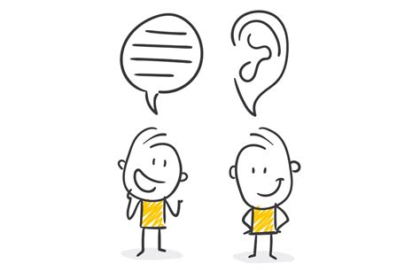 Illustration von Kindern, die einem Erwachsenen zuhören, der über Gefühle spricht