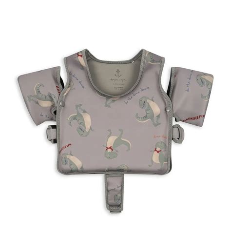 Kinder-Schwimmweste mit hervorgehobenen Verstellgurten