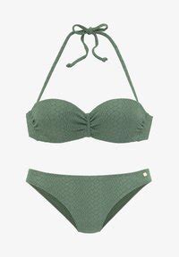 Beispiel eines Jette Joop Bikinis in satten Farben