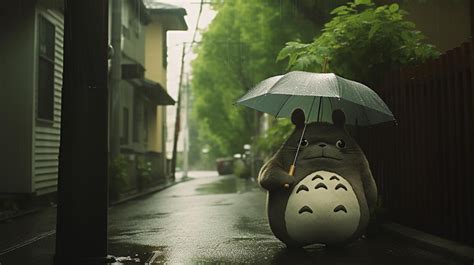 Ein Bild von Totoro, der ikonischen Figur aus 