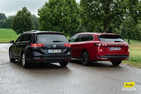 Vergleich: VW Passat B8 mit und ohne montierter ISOFIX-Abdeckung