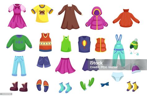 Schema, das die Schichten der Kleidung für ein Baby in der Trage für verschiedene Jahreszeiten darstellt.