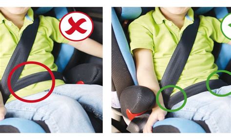 Grafik, die die Bedeutung der korrekten Kindersicherung im Auto hervorhebt