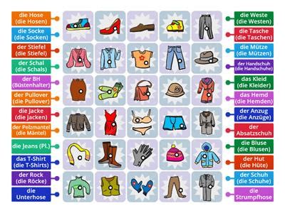 verschiedene Kleidungsstücke aus der Mini Miracle Kollektion