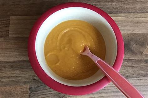 Zutaten für Babybrei: Süßkartoffel, Pastinake, Kürbis, Fenchel und Olivenöl