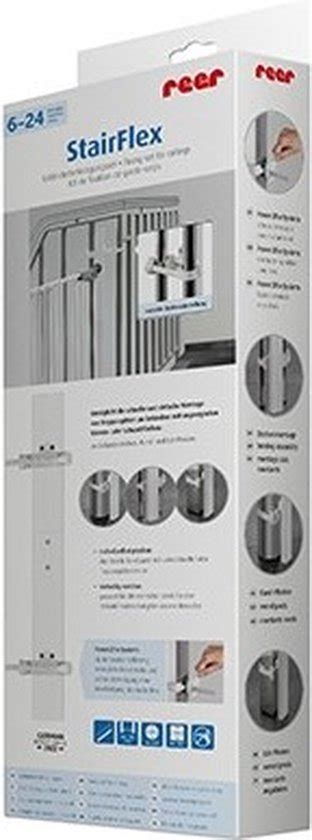 Verschiedene reer Zubehörteile wie WallFlex, StairFlex und Y-Spindel im Einsatz an unterschiedlichen Treppenkonstruktionen