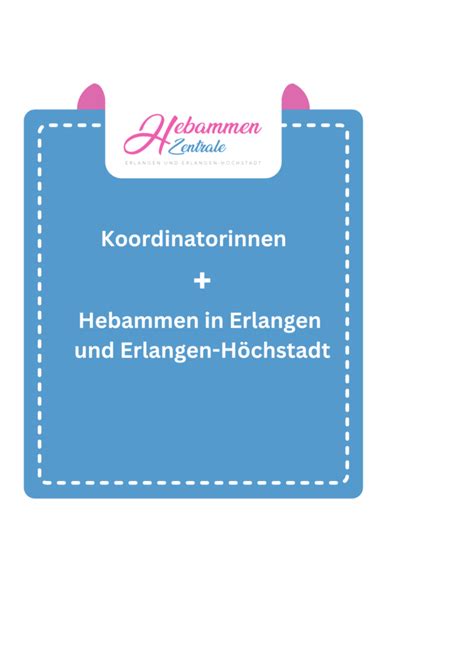 Infografik mit den angebotenen Kursen und Dienstleistungen der Hebammenzentrale