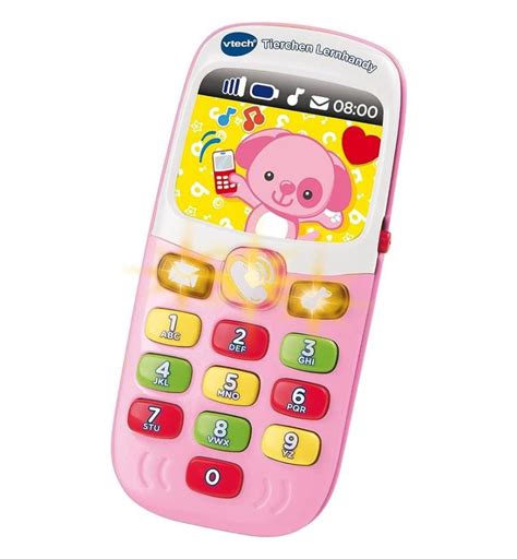 Nahaufnahme des interaktiven Spielboards eines VTech Lauflernwagens mit bunten Tasten und Formen.