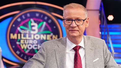 Günther Jauch während einer Aufzeichnung von 