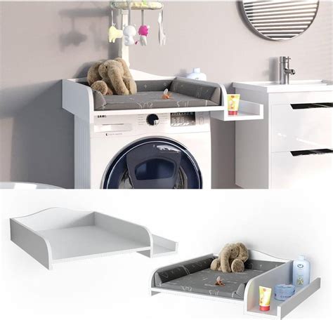 Kombinierter Wickeltischaufsatz für eine Waschmaschine