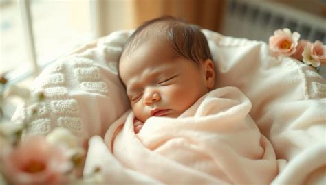 Neugeborenes mit Namensbändchen und Bonding mit der Mutter