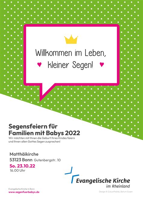 Symbolische Darstellung einer Segensfeier für Neugeborene mit Eltern und Geistlichem