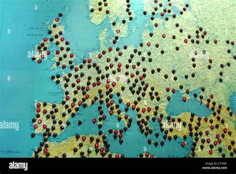 Karte mit Markierungen von Geburtshäusern und Hebammenpraxen in der Rhöner Region