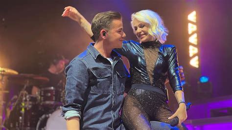 Schlagerstar Michelle und ihr Partner Eric Philippi