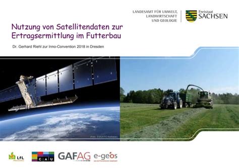 Schema zur Ertragsschätzung mit Satellitendaten