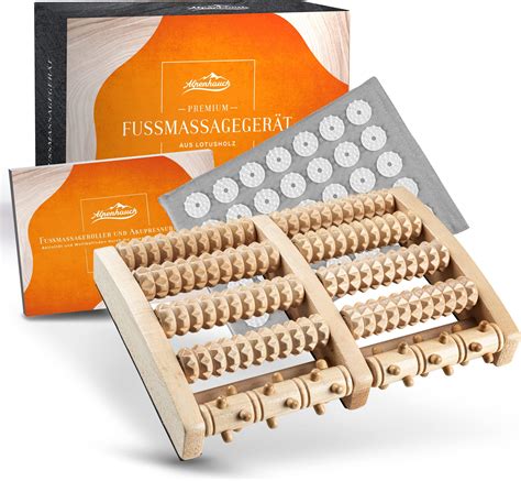 Fußmassageroller mit Noppen