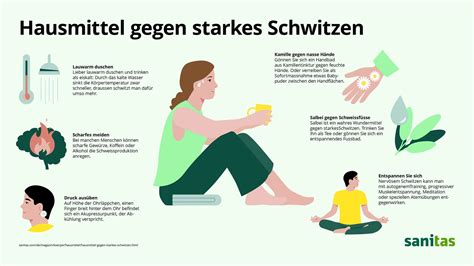 Infografik mit natürlichen Hausmitteln gegen Kopfschmerzen in der Stillzeit