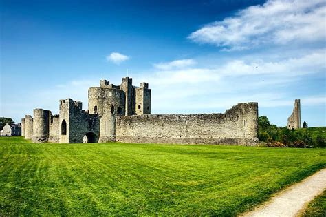 Detailansicht des Bergfrieds von Trim Castle