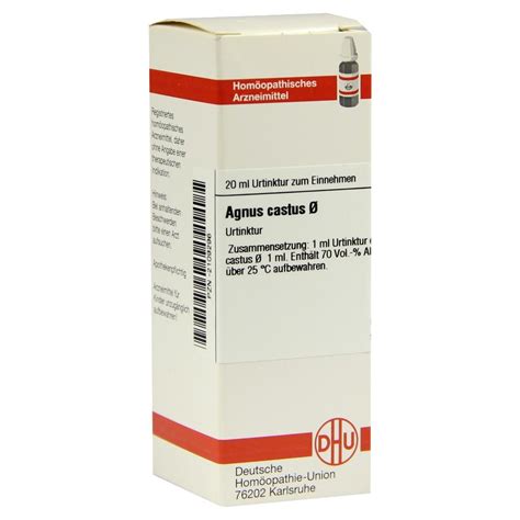 Auswahl homöopathischer Mittel für hormonelle Beschwerden, mit Fokus auf Agnus Castus.