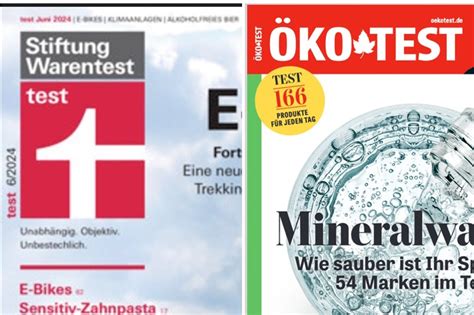 Vergleichstabelle der getesteten Kindermatratzen mit Bewertungen von Öko-Test und Stiftung Warentest.