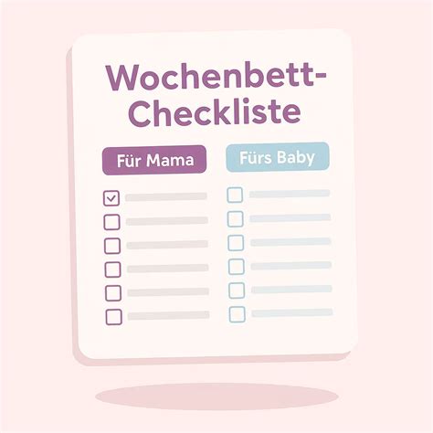 Grafik mit den wichtigsten Phasen und Aufgaben im Wochenbett