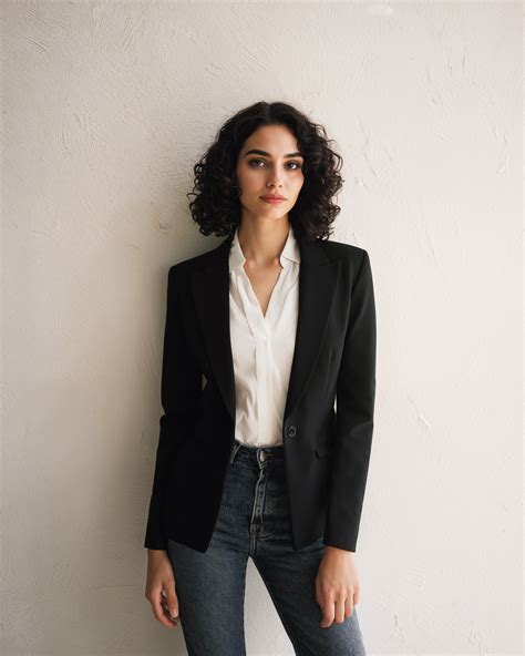 Collage aus zwei Outfits: Ein Business-Look mit schwarzer Umstandsjeans, Bluse und Blazer; ein Freizeit-Look mit schwarzer Umstandsjeans und einem lässigen Pullover.