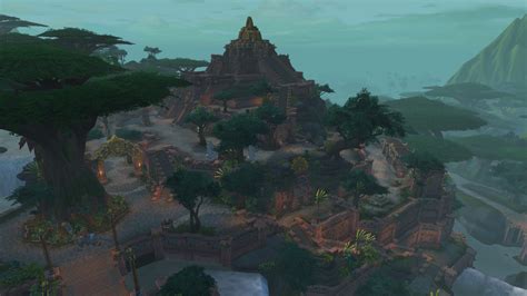 Screenshot der Handwerkerterrasse in Dazar'alor mit Verzauberin Quinni