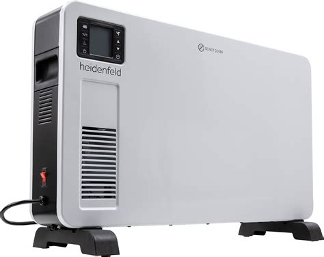 Foto des Heidenfeld Konvektorheizung EK100, stilvoll in einem modernen Wohnzimmer platziert