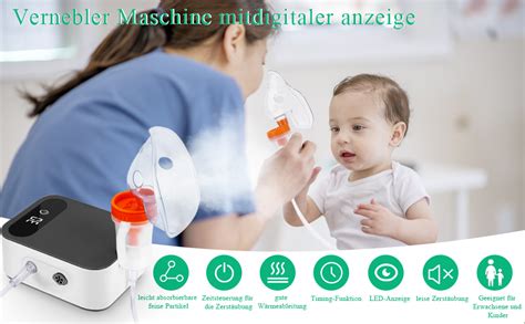 Kind mit Inhalator