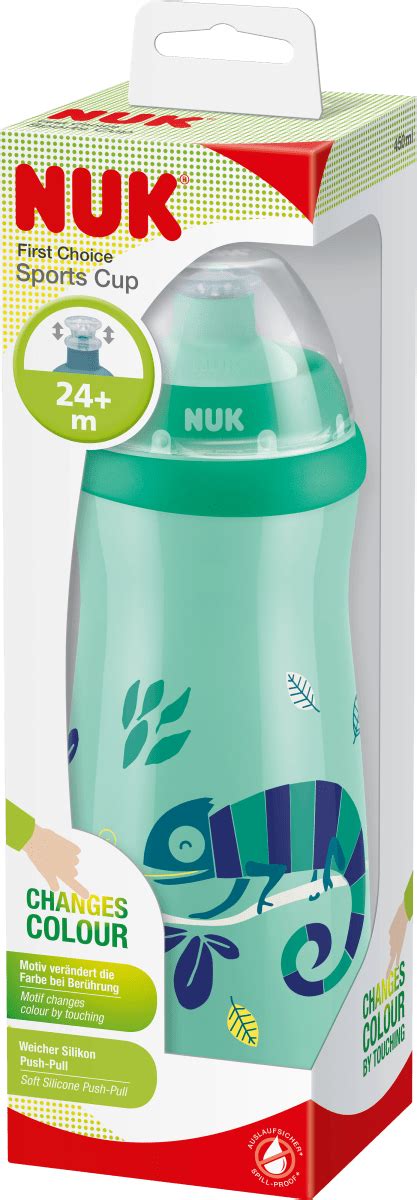 Schema der doppelwandigen Edelstahlkonstruktion einer NUK Trinkflasche