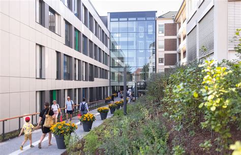 Luftaufnahme des Städtischen Klinikums Braunschweig, Standort Celler Straße