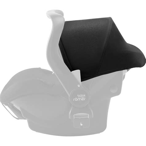 Detailaufnahme des tiefen Sonnenverdeck des Sportsitzes Britax Go Big.