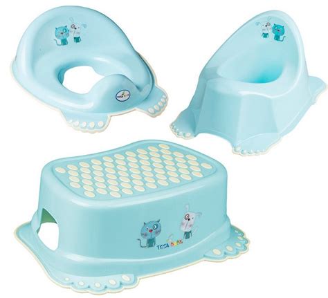 Detailaufnahme der rutschfesten Beschichtung und des BPA-freien Materials des Tega Baby Töpfchens.