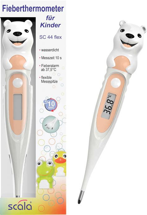 Schema der flexiblen Messspitze des Fieberthermometers