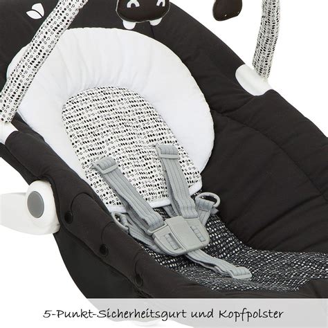 Stoffmuster der Joie Wish Dots Babywippe mit Punkten