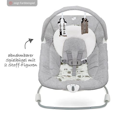 Joie Wish Dots Babywippe mit Spielbügel und Spielzeug