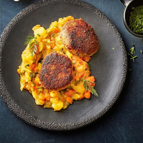 Bilder von Hähnchen-Frikadellen und -Nuggets für Babys