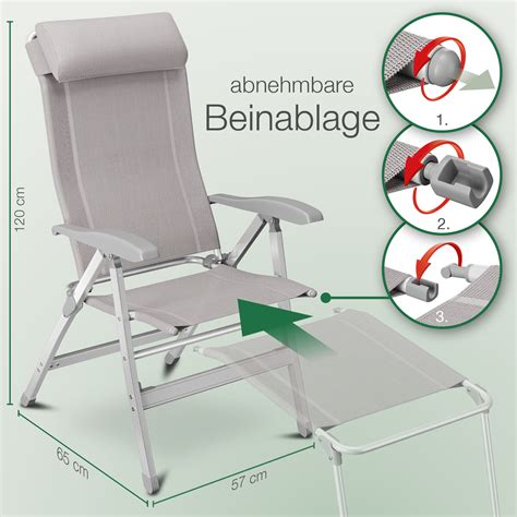 Detailansicht der Beinauflage und des Frontbügels.