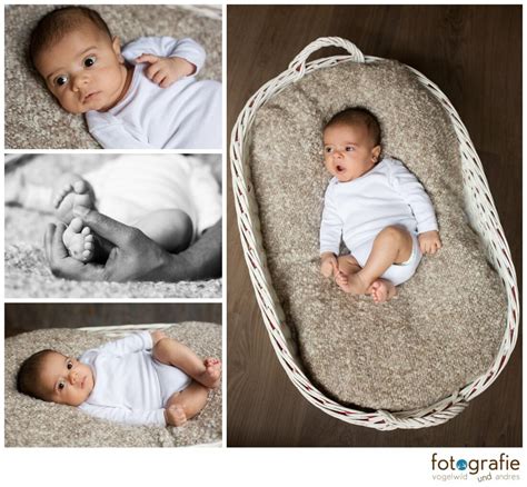 Collage aus Babyfotos, die im Rahmen der Babygalerie entstanden sind