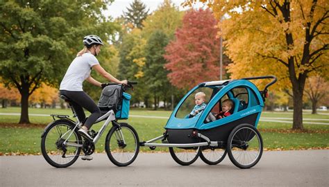 Illustration, die die korrekte Positionierung eines Kindes im Fahrradanhänger zeigt.