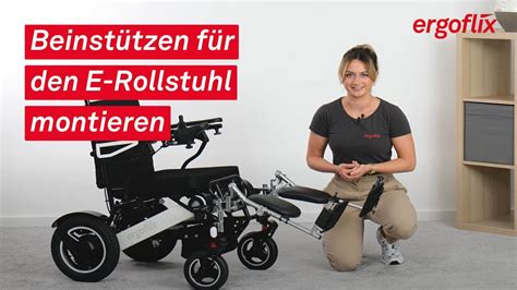 Schema zur Befestigung eines Kinderwagens an einem Rollstuhl
