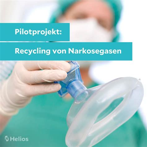Schema zur Erfassung und zum Recycling von Narkosegasen