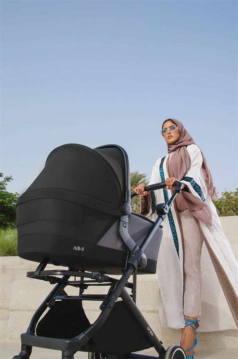 Animation der Umwandlung des Anex IQ von der Babywanne zum Buggy