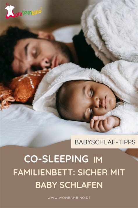 Illustration mit Beispielen für sichere Schlafpositionen des Babys im Familienbett