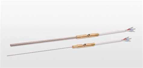 Nahaufnahme des Messfühlers, der zur Temperaturmessung verwendet wird