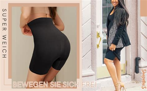 Schema zur Funktion und Vorteile von Miederhosen mit Bein