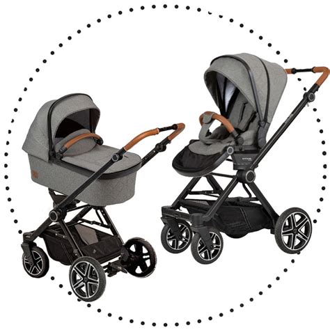 Illustration eines Hartan Viva GTR Kinderwagens