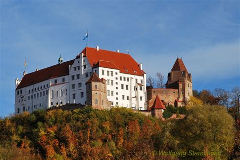 Panorama der Burg Trausnitz